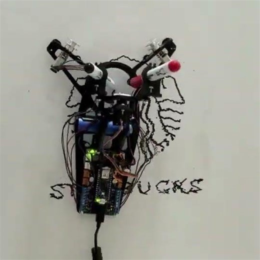 Arduino drawing robot
