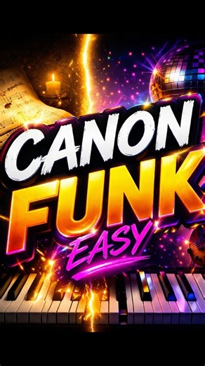 Play THIS Funky Canon in D 🎹🔥 (A B C Notes EASY)