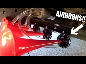 DIY Airhorn Install!