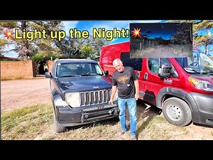 AUXBEAM LED Bar 5D Pro Lens Off Road Spot-Flood Combo