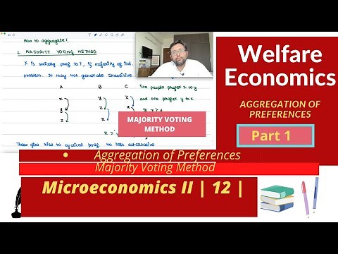 [Microeconomics II] Welfare Economics | Aggregation of Preferences | Majority Voting Method | 12 |