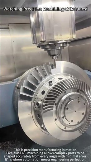 Watching Precision Machining at Its Finest