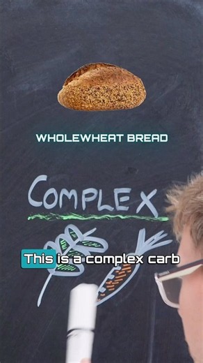 🍎 Simple vs. 🌾 Complex Carbs