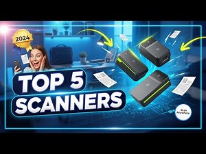 TOP 5 Best Portable Document Scanners 2026 | Digitize Your Paperwork Anywhere, Anytime