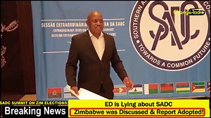47K views · 863 reactions | Breaking News: It has been confirmed that Emmerson Mnangagwa lied about SADC. Zimbabwe was on the agenda and discussed at the summit and the SADC observer mission report was adopted! Change Radio spoke to Trust Ndlovu live from Luanda. | Change Radio | Facebook