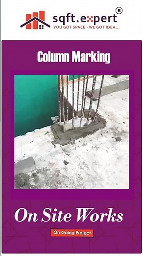 Perfect Column Marking Made Easy — Site Layout Guide | Sqft.expert