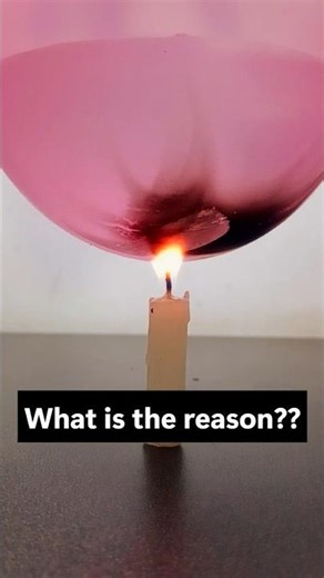 🔥Why Doesn’t This Balloon Explode Near Fire? | Awesome Water Experiment 💧 #shorts #science