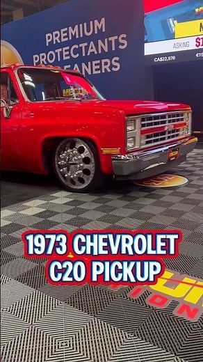 1973 Chevrolet C20 Pickup. #shorts #classicchevytrucks #mecumauctions
