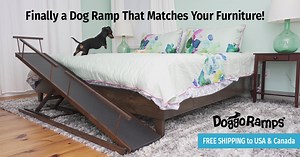 Large Dog Ramp for Beds