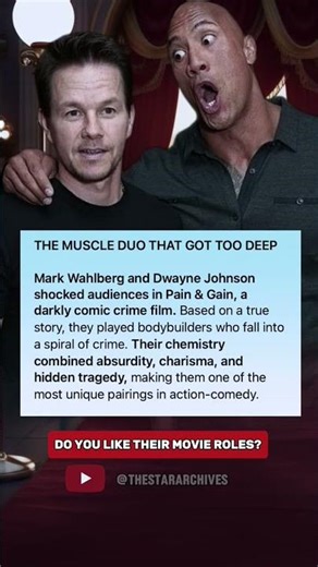 THE MUSCLE DUO THAT GOT TOO DEEP.
