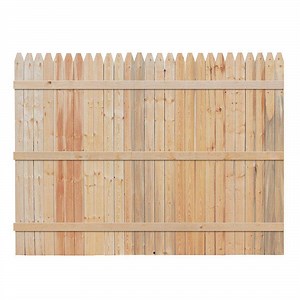 Reviews for Outdoor Essentials 6 ft. H x 8 ft. W Spruce Pine Fir Stockade Fence Panel | Pg 2 - The Home Depot