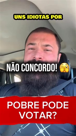 🚨 ISSO É DESUMANO. ISSO É PERIGOSO. Meu filho é AUTISTA NÍVEL 3 DE SUPORTE ♿🧩 Ele é novo. Usa FRALDA. Precisa de ROTINA E TRATAMENTO. Eu tenho FÉ 🙏 Meus DOIS FILHOS AUTISTAS VÃO EVOLUIR. Mas FÉ SOZINHA NÃO BASTA. Se amanhã ele evoluir, tiver CONSCIÊNCIA DO VOTO, mas ainda precisar de BENEFÍCIO por ser suporte 3… ❓ ELE NÃO PODE VOTAR? Isso não é DIREITA. Isso é CRUELDADE. Sou de DIREITA. Mas RADICALISMO QUE EXCLUI DEFICIENTE É DESUMANO. | Guilder BR