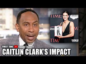 Stephen A. COMMENDS Caitlin Clark for her impact and self-awareness 👏 | First Take YT Exclusive