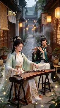 Melt Stress Away With Soft Guzheng & Flute Zen Music #chineseinstrumental #zenmeditation