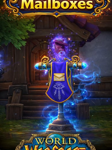 Fully Functional Mailboxes Decor coming in Midnight #worldofwarcraft #warcraft #worldofwarcraftaddict