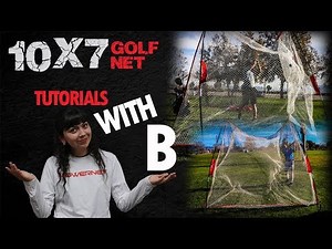 10x7 Golf Net Tutorial with B