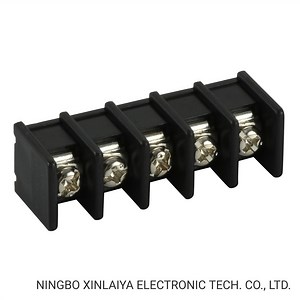 [Hot Item] Black Colour Barrier Terminal Block 7.62mm