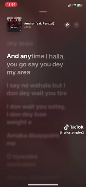 Amaka Lyrics Video - 2Face & Peruzzi