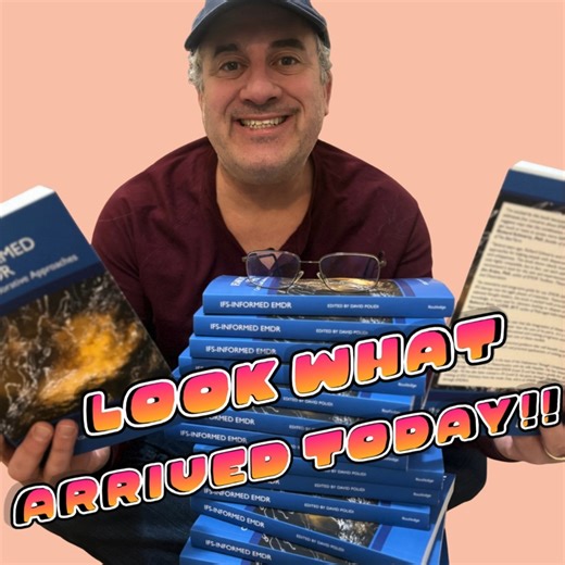Empowered Through Compassion| EMDR & IFS Therapy on Instagram: "IFS and EMDR are basically best friends at this point. Peanut butter and jelly. Two friends that really love working together. IFS Informed EMDR book, a labor of love, showed up in the mail yesterday for me. Now to send out copies to all of the amazing authors in this book! Thanks to everyone who has supported this journey. It is so meaningful to share this moment with you! Get your copy today. #IFS #EMDR #IFSInformedEMDR #Therapist