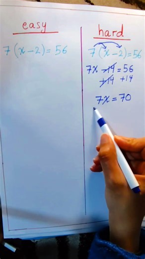 Two-Step Equations #equation #solve #solution #mathstricks #maths