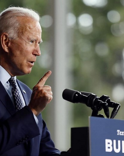Joe Biden discusses economic recovery plan