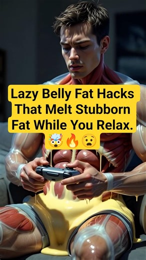 Lazy Belly Fat Hacks That Melt Stubborn Belly Fat While You Relax🔥🤯 | Weightloss Tips #shorts #belly