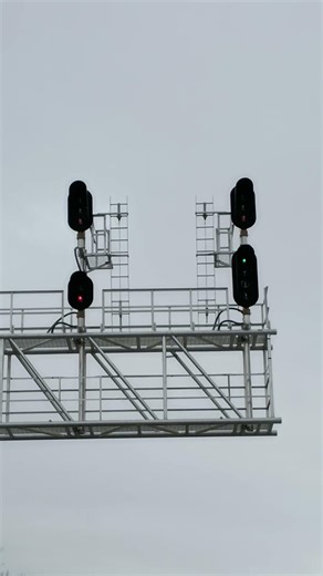 CSX signal indicating will take switch on to the main line #train #csx #signal