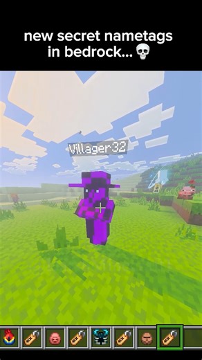 Only Bugrock Edition 💀#minecraft #shorts