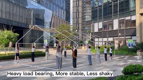 SANOPY 20x40ft Large Assembled Outdoor Canopy, Heavy Duty Beach Party Gazebo, Commercial Waterproof Wedding Tent with 16 Removable Side Walls, 18 Ground Spikes & 4 Ropes, White