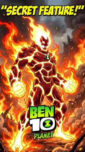 You Missed This Secret Feature of Heatblast!#shorts