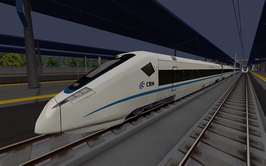 雨中狂飙 最后平稳停靠在潼南站 | 经典模拟火车 Train Simulators | 西南铁路网