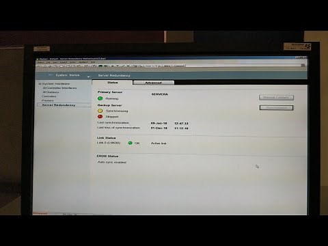Honeywell DCS server's redundancy checking! "Manual failover & synchronization"!