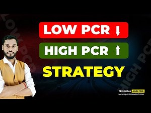 HIGH PCR & LOW PCR STRATEGY | PCR OPTION TRADING STRATEGY | PCR STRATEGY FOR INTRADAY | PCR STRATEGY