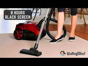 VACUUM CLEANER Sound - 8 Hours Black Screen | White Noise Sounds - Sleep, Study or Soothe a Baby