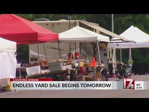 100-mile-long NC yard sale to begin Friday
