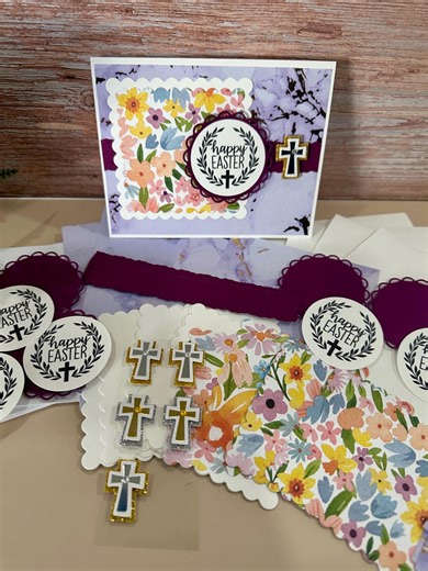 Religious Easter DIY Card Making Kit – Make 6 Handmade Cards - Etsy