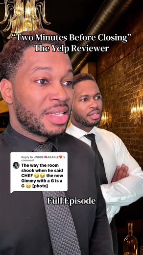 Replying to @UNBRE🫦AKABLE❤️‍🔥 It’s like guests wait until the LAST possible second to walk into a restaurant… Make it make sense. 😩⏰ The night starts slow. You think ..maybe tonight’s the night you actually get out early. Then that one suspicious phone call changes everything. 📞👀 A dirty table becomes a case. A martini becomes a test. A simple “welcome in” turns into a full cross-examination. 🍸📝 He doesn’t raise his voice. He doesn’t make a scene. He just pulls out his phone… and starts t