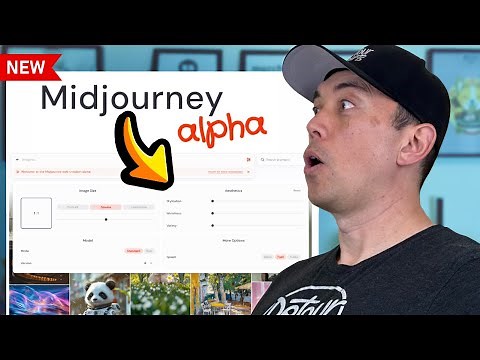 No More Discord! MidJourney Alpha Full Walkthrough....AI Art Made Easy!