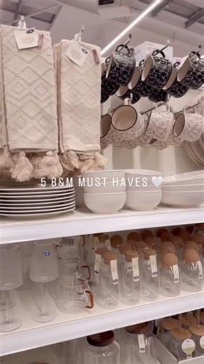 85K views · 1.7K reactions | Spice up your kitchen and dining space with these B&M must-haves! ✨ Update your tableware without breaking the bank.... what more can you ask for!  Thanks for sharing your video with us www.instagram.com/homeofkg  | B&M Stores | Facebook