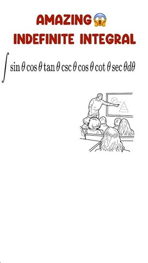 🎯indefinite Integration– Trig Edition! |#calculus #differentiation #integration #trigonometry