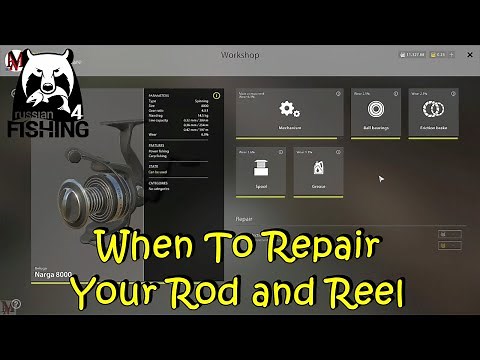 Russian Fishing 4 When To Repair Your Rod and Reels