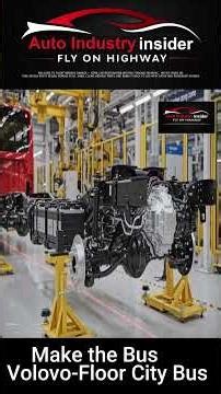 Low-Floor City Bus Manufacturing 🚌 🚌✨ Bus Factory Tour #Shorts #factory #factory shorts