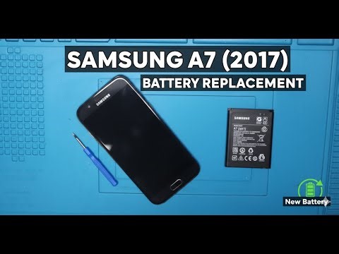 [003] Samsng A7 (2017) Battery Change (In my opinion)
