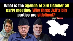 41K views · 1.3K reactions | #Explained: What is the agenda of 3rd October all party meeting; Why three J&K's big parties are sidelined? | News Insider 24x7 | Facebook