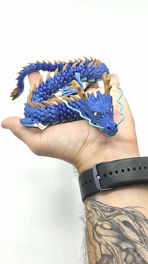 Javier Rodríguez | Multicolor Dragon!! 🐉 Already available exclusively on my Patreon. Printed with the Bambulab P1P + AMS, really pleased with the result.... | Instagram