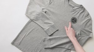 Watch Life is Good Men's Long Sleeve Crusher Graphic T-Shirt on Amazon Live