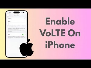 How To Enable VoLTE On iPhone
