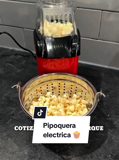 Prepara Pipocas en Minutos con el Pipoquero