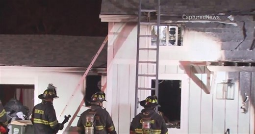 House fire under investigation in Oswego, Illinois
