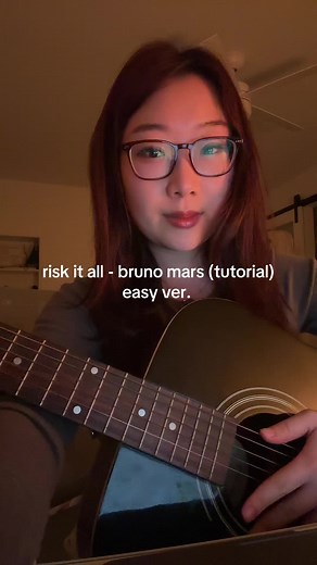 Easy Guitar Tutorial for 'Risk It All' by Bruno Mars